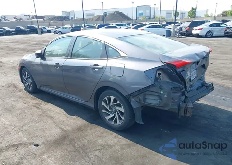 2016 Honda Civic Ex z USA, uszkodzony, nr VIN 2HGFC2F70GH534043